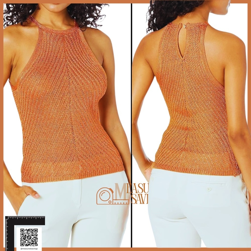 Guess (Large - NWT) Alexie Lurex Cord Top - Autumn Bloom